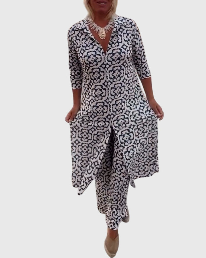 Annie | Elegant Vintage Two-Piece Set