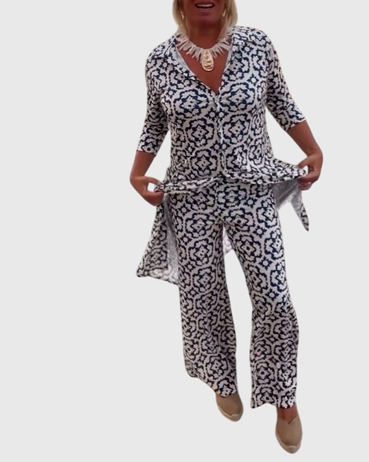 Annie | Elegant Vintage Two-Piece Set